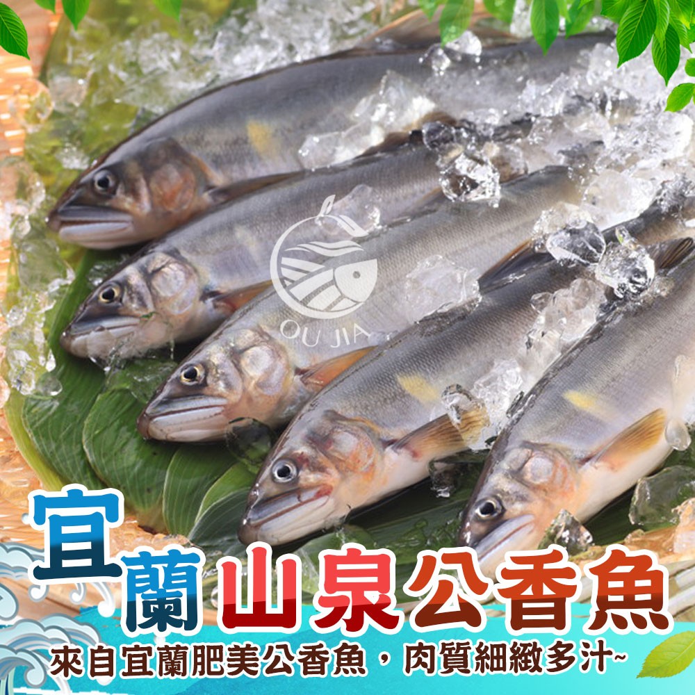 【歐嘉嚴選】特選宜蘭公香魚2尾組-280G